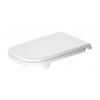 Duravit D-Code - WC sedadlo s postranným spevnením, alpská biela 0060410000