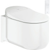 GROHE Sensia Arena závesný elektronický bidet s keramikou, Triple Vortex, 375 x 600 mm, alpská biela, s povrchovou úpravou HyperClean, 39354SH1