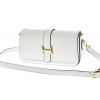 Laura Biaggi kožená crossbody kabelka TS04-578