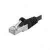 PremiumCord sputp02C patch UTP, RJ45-RJ45, level 5e, 2m, černý