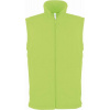 KARIBAN VINTAGE LUCA K913 / Pánska fleecová vesta - lime XXL