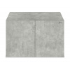 Diversa Terra Aquatic 80x50x50cm skrinka - beton