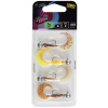 Fox Rage Ultra UV Micro Grub Tail Mixed Colour Loaded Lure Pack 4cm 4ks