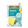 TWININGS - čaj SUPERBLENDS DETOX s citrónem, zázvorem, lopuchem a fenyklem (20 sáčků/40g)