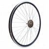 Koleso 26 palcov zadné Kands hliníkové, 6-rýchlostné, čierne (kazeta)