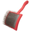 Chris Christensen Big G Large Slicker Brush - veľká pudlová kefa s dlhými ihličkami, koralová