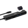 club3D CSV-1592 USB-C® (USB 3.1) MultiPort húb čierna; CSV-1592