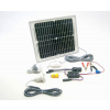 10W solární systém 12V+5V USB+LED SO134