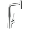 Hansgrohe Metris Select – stojanková drezová batéria s vyťahovacím výtokom
