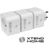 POŠKOZENÝ OBAL - Xtend Home set 3x chytrá interní zásuvka, měření příkonu, správné spínání fáze, Tuya