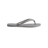 Havaianas Hav. Slim Glitter Ii Ice Grey 37/38 Flip Flops Womens Ice Grey 5