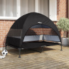 VidaXL pelech pre psa čierne 127 cm x 81 cm