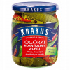 Krakus Uhorky Korníny z chilli – pikantná pochúťka, ostrá marináda, 500 g