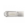 Flash disk SanDisk Ultra Dual Drive Luxe 64GB USB-C 3.1 strieborný