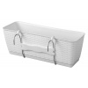 Trebor Kvetináč RATOLLA PW biely 50x17x17cm