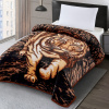 Luxusná akrylová deka - vzor Tiger - 615 Rozmer deky: 160x210cm