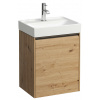 Laufen Meda skrinka 43.7x33.9x51.5 cm závesná kúpeľňová skrinka pod umývadlo dub H4215420112671