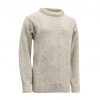 Unisex turistický sveter Devold Nansen Wool Sweater Grey Melange S