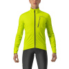 Castelli Go Jacket, Electric lime/ Black Veľkosť: XL Mierne zateplená univerzálna bunda na bicykel