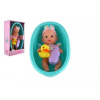 Teddies miminko 26 cm s vaničkou s doplňky