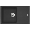 Sinks Linea 780 N Granblack drez granitový s odkvapom + sifón