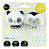 TM Toys GAGAGU Plyšová hrkalka na ruku Opica Panda