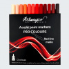 AKRYLOVÝ MARKERY - ARTMAGICO - PRO LINE - 0,7 MM - 12 KS | RED