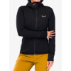 Mikina dámska Salewa Puez Waffle Hyb PL HD Jacket - black out