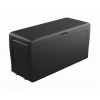 Záhradný box KETER Samoa Rattan Box 270 l, grafitová farba