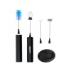 LUND bezdrôtový napeňovač mlieka 4 v 1, 4 hlavice, USB-C nabíjanie (68478)
