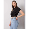 Dámske tričko s náhrdelníkom 4170.84 - RUE PARIS L černá