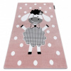 Dywany Łuszczów Koberec PETIT DOLLY OVEČKA, ružová 180x270 cm