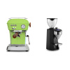 Ascaso Dream PID, Fresh Pistachio + Rocket Espresso SUPER FAUSTO, black