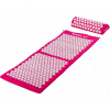 MOVIT 40902 Akupresúrna podložka s vankúšom 130 x 50 cm - ružová