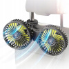 3 RÝCHLOSTI VENTILÁTOR DO AUTA ZADNÝ RAD DVOJITÁ HLAVA