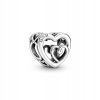 Charms Pandora - Prepletené srdcia 790800C00