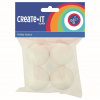 Create It Polystyrénové gule 4,5 cm 4 ks