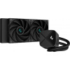 DEEPCOOL vodní chladič LS520S Zero Dark / 2x120 mm fan / Intel i AMD / komplet černý R-LS520-BKNNMM-G-1