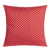 Bellatex bavlna satén bodky červená 40 x 40 cm