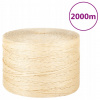 Jutové lano VidaXL 1 mm 1 m