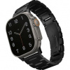 Uniq Osta článkový oceľový pre Apple Watch 49/45/44/42 mm, Midnight Black UNIQ-49MM-OSTABLK