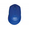 Logitech M330 Silent Plus, modrá 910-004910