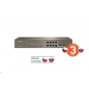 Tenda TEG5310P-8-150W - L3 riadený gigabitový PoE AT switch, 8x PoE AF/AT 10/100/1000Mbps, 1xSFP 1Gbps