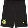 Puma Borussia Dortmund Home Shorts 2024 2025 Adults Black/White XL