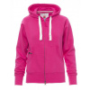 PAYPER DALLAS+ LADY 000406-0001 / Celozapínacia dámska mikina s kapucňou - fuchsia XXL
