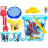 Súprava na piesok Mikro Trading Spiderman súprava na piesok 6 ks (MI35190)