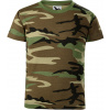 Malfini Camouflage Detské tričko 149 camouflage brown 146