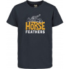 detské tričko HORSEFEATHERS JOYRIDE YOUTH T-SHIRT Midnight Navy XL