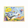 Viga puzzle na podložke 48 častí Poznajme more a jeho obyvateľov