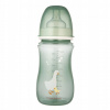 Canpol dojčenská fľaša EasyStart Goose zelená 240 ml